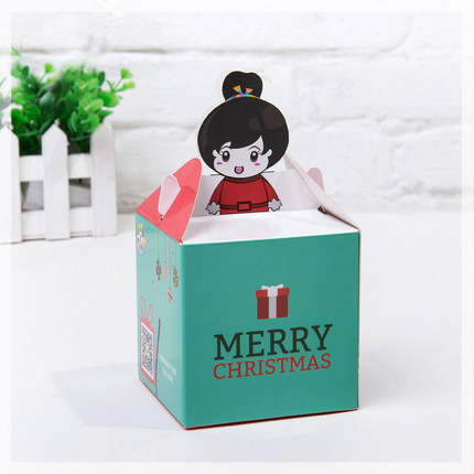 圣诞苹果包装盒 纸盒彩盒 定做抽屉盒 包装盒订做